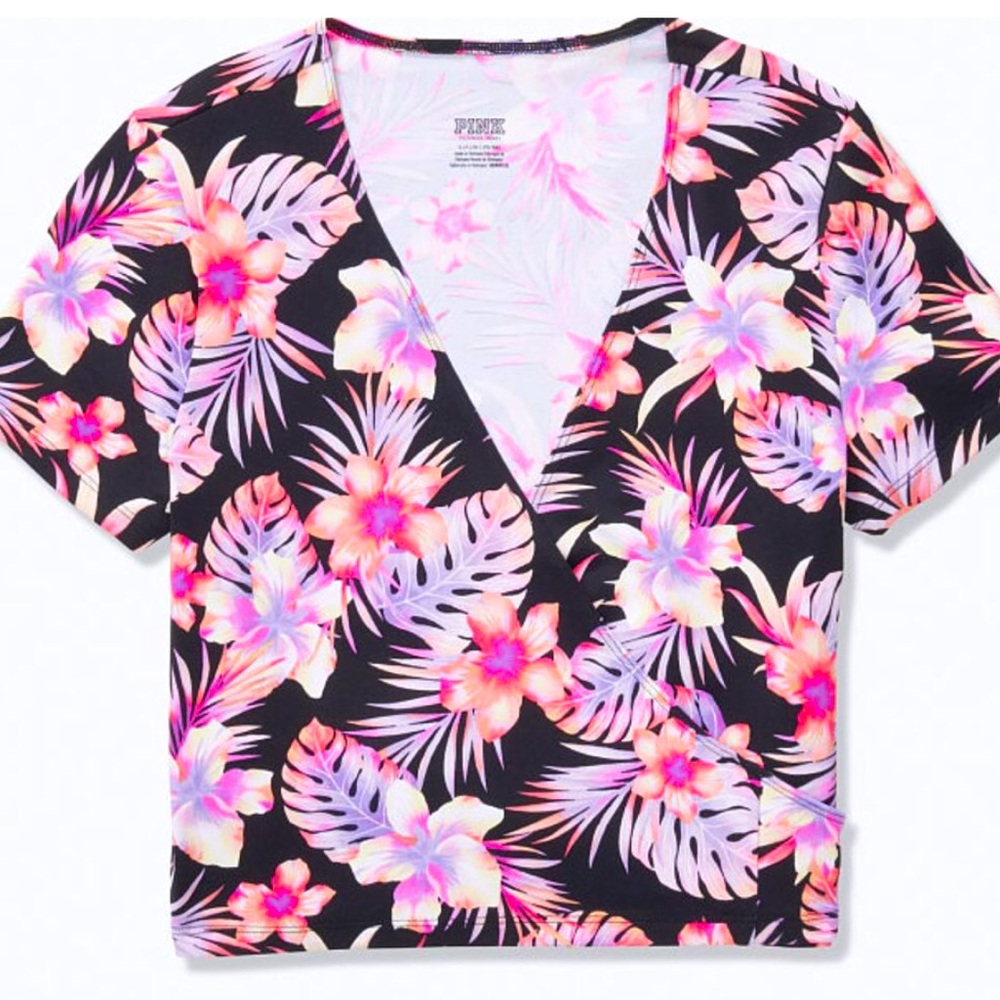PINK Floral Top